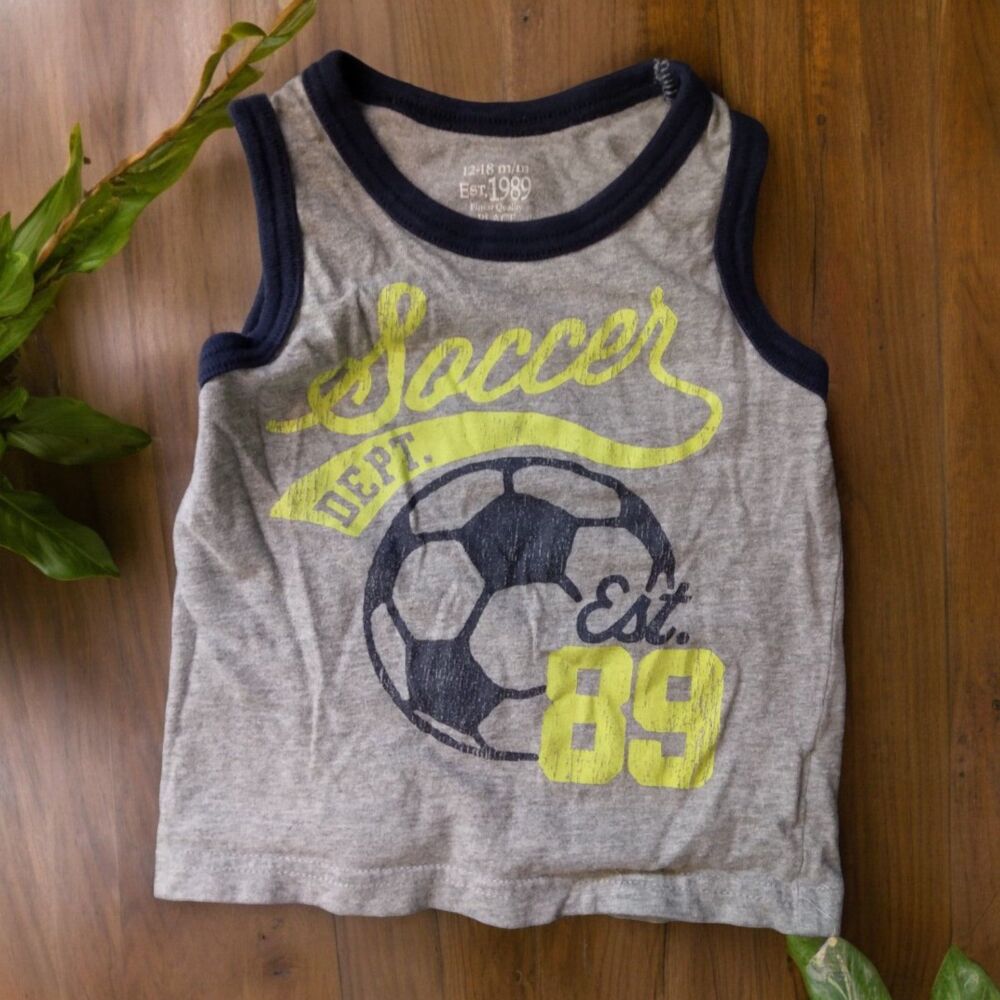 Children's Place 12-18m Tank Top Soccer
